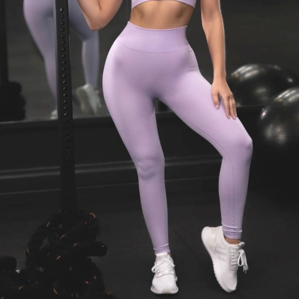 Bo+Tee Light Lilac Leggings